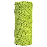 Kraft Tool BC354 Bonded Braided Mason's Line Tube, 500-Feet, Neon Green [並行輸入品]