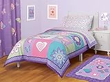 Heritage Kids Butterfly Garden Comforter Set, Twin [並行輸入品]