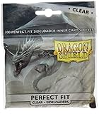 Arcane Tinman Dragon Shield袖Perfect Fit Sideloaderクリア ( 100 )カード ( 10枚)