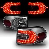 AmeriLite スモークLEDテールライト トヨタFJクルーザー用 - 助手席と運転席側