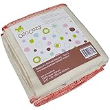 Osocozy Unbleached Better Fit Prefolds - Premium 4x8x4 - (14-30 lbs) by OsoCozy