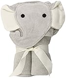 Elegant Baby Bath Time Gift Hooded Towel Wrap, Gray Elephant by Elegant Baby [並行輸入品]