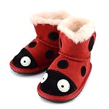 (エミュー) EMU LC Walker Ladybird ベビー ムートンブーツ 生後6～12ヶ月 [並行輸入品]