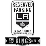 Los Angeles Kings NHLプラスチックSigns – 2パック