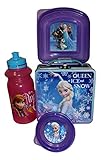 4 Piece Deluxe Elsa Frozen Lunch Set [並行輸入品]