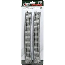 Amazon | KATO HOゲージ PC大径曲線線路R1546-11.25° (4本入) 2-321