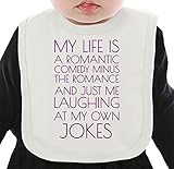 My Life Is Just Me Laughing At My Own Jokes Funny Slogan ネクタイを有する有機ビブ Medium