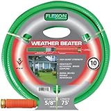 Flexon 5/8-Inch by 75-Foot Weather Beater Garden Hose WB5875 [並行輸入品]