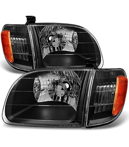 タンドラヘッドライト　コーナーランプセット　ブラックリ05-06 Amazon | AmeriLite 2000-2004 トヨタ タンドラ レギュラー用