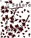 マイサ ハル インテリアステッカー サクラ スモールサイズ デネルモカ