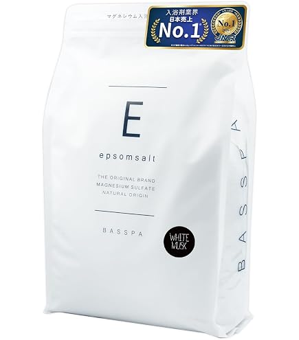 Amazon | BASSPA エプソムソルト (ローズ, 3kg) 選べる10種類の香り