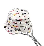(ピーキー)Peigee キッズ 帽子 子供 サンバイザー ベビー用ハット つば広 赤ちゃんキャップ 紫外線 UVカット フィッシャーマンハット女の子 男の子 可愛い