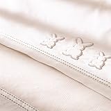 Izziwotnot Premium Gift Cream Flat and Fitted Sheet by Izziwotnot