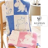 KLIPPAN〔クリッパン〕ミニブランケット　《 ムーミン 》 70×90 ピンク