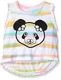 Flowers by Zoe Big Girls' Panda Top with Ruffle Multi X-Large [並行輸入品]