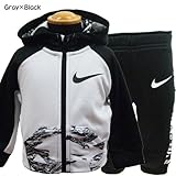 NIKE ナイキ ベビー服 ジャージ 上下セット 男の子 - Gray70～75cm