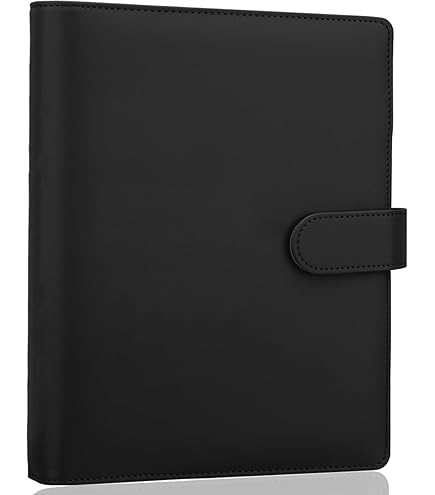 Amazon.co.jp: Sooez A5バインダー6リング、詰め替え可能な