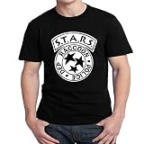 Stars Raccoon Police DEPTメンズTシャツブラック L ブラック