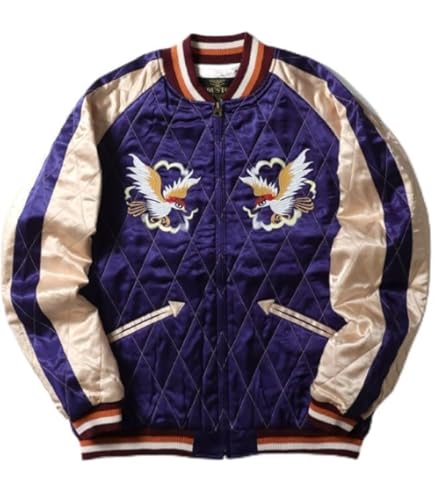 Amazon.co.jp: ヒグチユウコ リバーシブル スカジャン「月と太陽