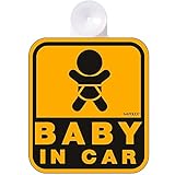 Sucker SF-03 stuck in the safety sign BABY IN CAR [並行輸入品]