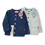 Bobson カーディガン(80～130cm)キムラタンの子供服 ネイビーブルー 95 (77122x77622-151b)