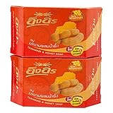 Thai traditional herbs Ing-On Tamarind and Honey Soap 85 g. pack 5 by Ing On [並行輸入品]