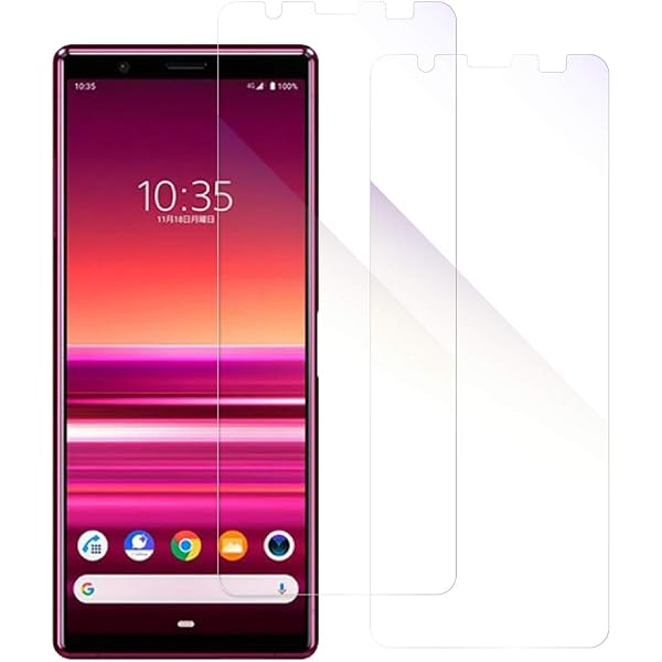 Amazon | [2枚入り] LOOF Xperia 5 / SO-01M / SOV41 / 901SO 用 保護 