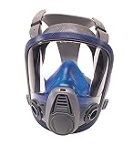 MSA 10028996 Advantage 3200 Full-Facepiece Respirator with Rubber Harness, Small by MSA
