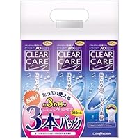 Amazon | 【3本セット】アルコン クリアケア 大容量480ml 医薬部外品