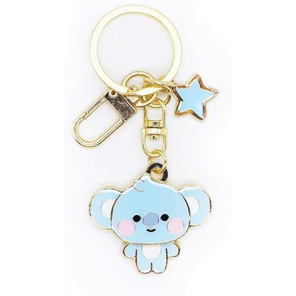 Amazon.co.jp: ソロモン商事 BT21 メタルゆらゆらキーチェーン