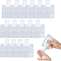 Amazon.co.jp｜I'm so happy トラベルボトル 詰め替え容器 ミニ パウチ