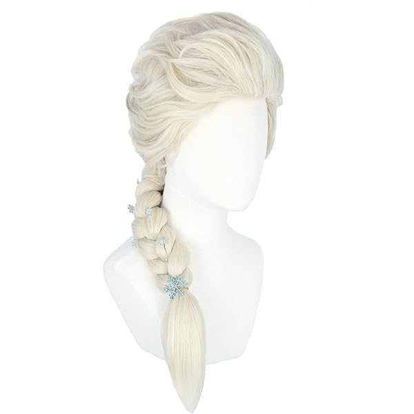 アナと雪の女王 エルサ 三つ編み ウィッグ Amazon.co.jp: iirukaa アナと雪の女王 エルサ ウィッグ