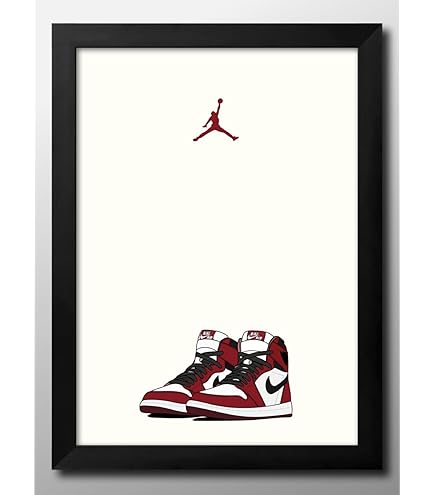 Amazon.co.jp: ナイキ アート スニーカー A3 サイズ おしゃれ 絵画