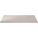 Amazon Co Jp 無印良品 ウール原毛色ループパイルラグ アイボリー 140 0cm ホーム キッチン