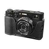 カメラケース Lims リムズ FUJIFILM X100VI 専用 イタリアンレザー ケース Black ブラック おしゃれ かっこいい 高級 本革 牛革 ケース メタルプレート バッテリー メモリーカード交換可能 フジフィルム 富士フイルム LIM'S lims リムズカメラケース 日本正規販売店 FJ-X100VIBK