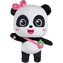 Amazon.co.jp: BabyBus Kiki Miu Miu Plush Toy, Standing
