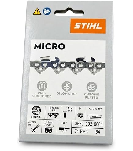 Amazon.co.jp: 純正Stihl 16インチ/ 40cm Picco Micro Comfort 3
