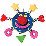 Manhattan Toy Whoozit Rattle and Squeaker Sound Developmental Baby Toy [並行輸入品]