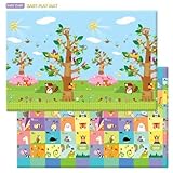 Baby Care Play Mat - Birds on the Trees (Large) by G&G [並行輸入品]