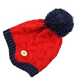 (サクタネ)SAKUTANEベビー 用 ニット 帽子 ニット帽子 可愛い ニット帽子 耳あて パイロット風 キッズ　防寒グッズ 赤ちゃん ベビー キッズ用 高品質 ふわふわ あったか 男の子 女の子 