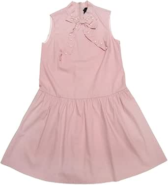 Amazon Co Jp レッド ヴァレンティノ Red Valentino スタッズリボン ワンピース ピンク 42 Red Valentino 並行輸入品 服 ファッション小物
