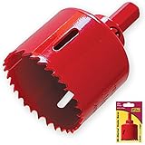 IVY Classic 27046 2-7/8-Inch Bi-Metal Variable Pitch Hole Saw, One Piece Arbor Attached, 1/Card [並行輸