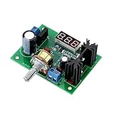Vuage(TM) LM317 AC / DC可変電圧レギュレータ降圧電源モジュールのLEDディスプレイと