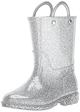 Western Chief ユニセックス・キッズ Western Chief Kids Glitter Rain Boots カラー: メタリック