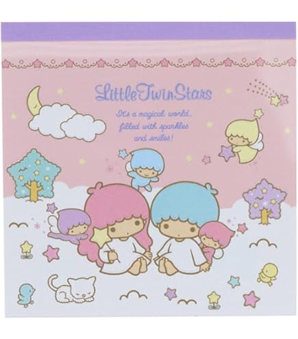 Amazon.co.jp: リトルツインスターズ キキ＆ララ[メモ帳]ミニ