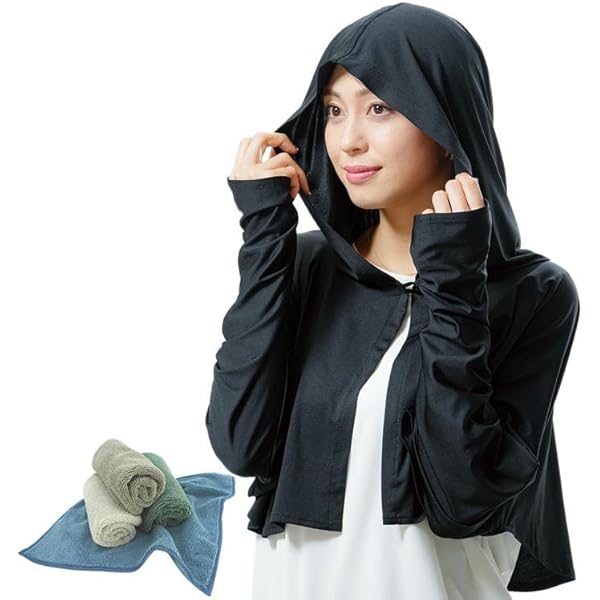 René ホワイト フード付ボレロ 34 René ホワイト フード付ボレロ 34