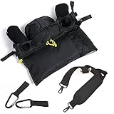 Stroller Organizer Accesories forスマートmoms|肩ストラップ&ボーナスStollerフック(2個入り)、特大サイズストレージスペースfor iPhone、財布、玩具