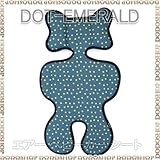 エアーベビーカーシート(ライナー) dot-emerald チャイルドシート エアー ベビーカーシートベビーカー 保冷シート