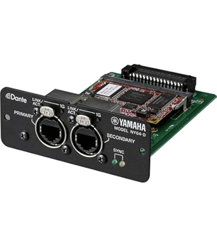 Amazon.co.jp: Yamaha tio1608-d | Danteデジタル入力出力ミキシング