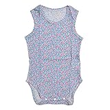 (ocean&ground) オーシャン＆グラウンド メッシュ ボディスーツ ノースリーブ 春夏 新生児 肌着 短肌着 1710202 ベビー 赤ちゃん ロンパース 女の子